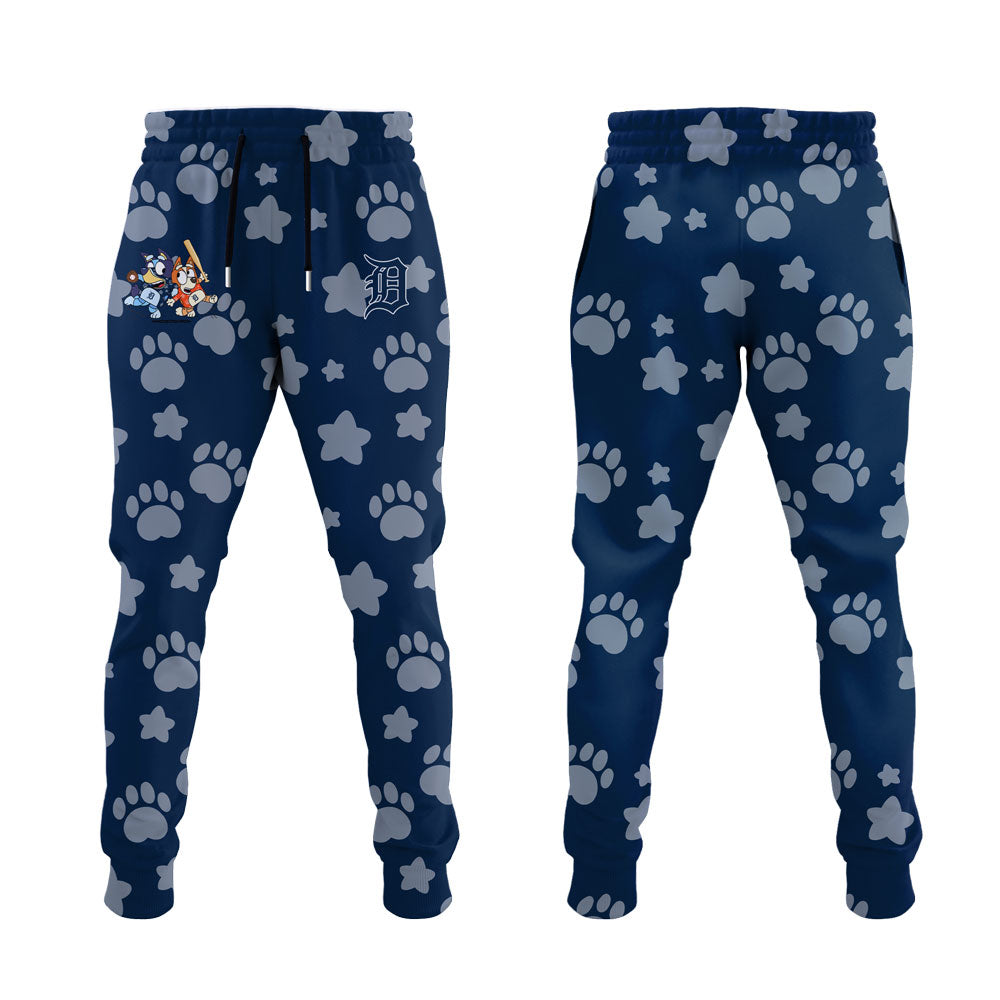 Detroit Tigers x Bluey and Bingo Hoodie