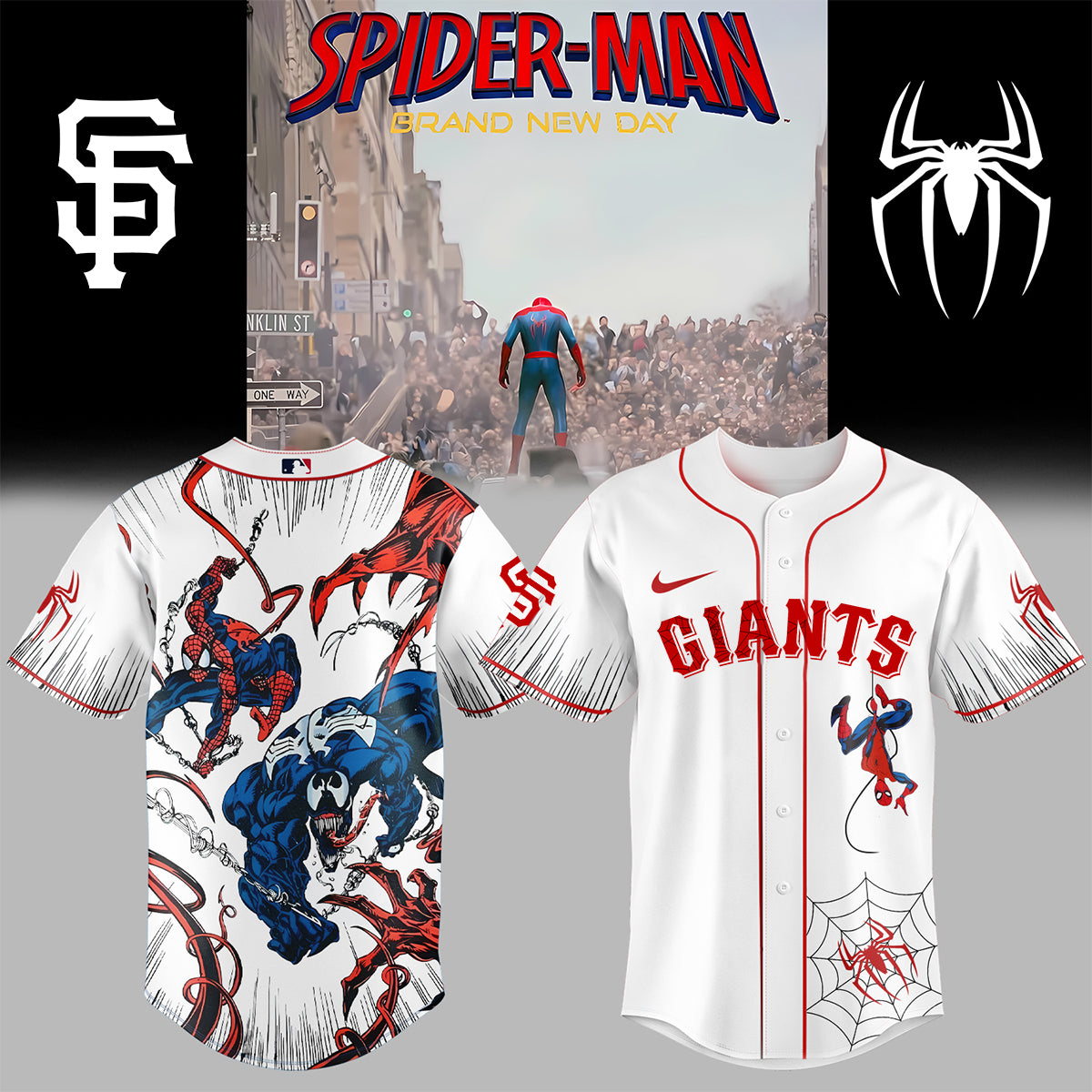 MLB ALL TEAM x Spider Man: Brand New Day Jersey | KO93