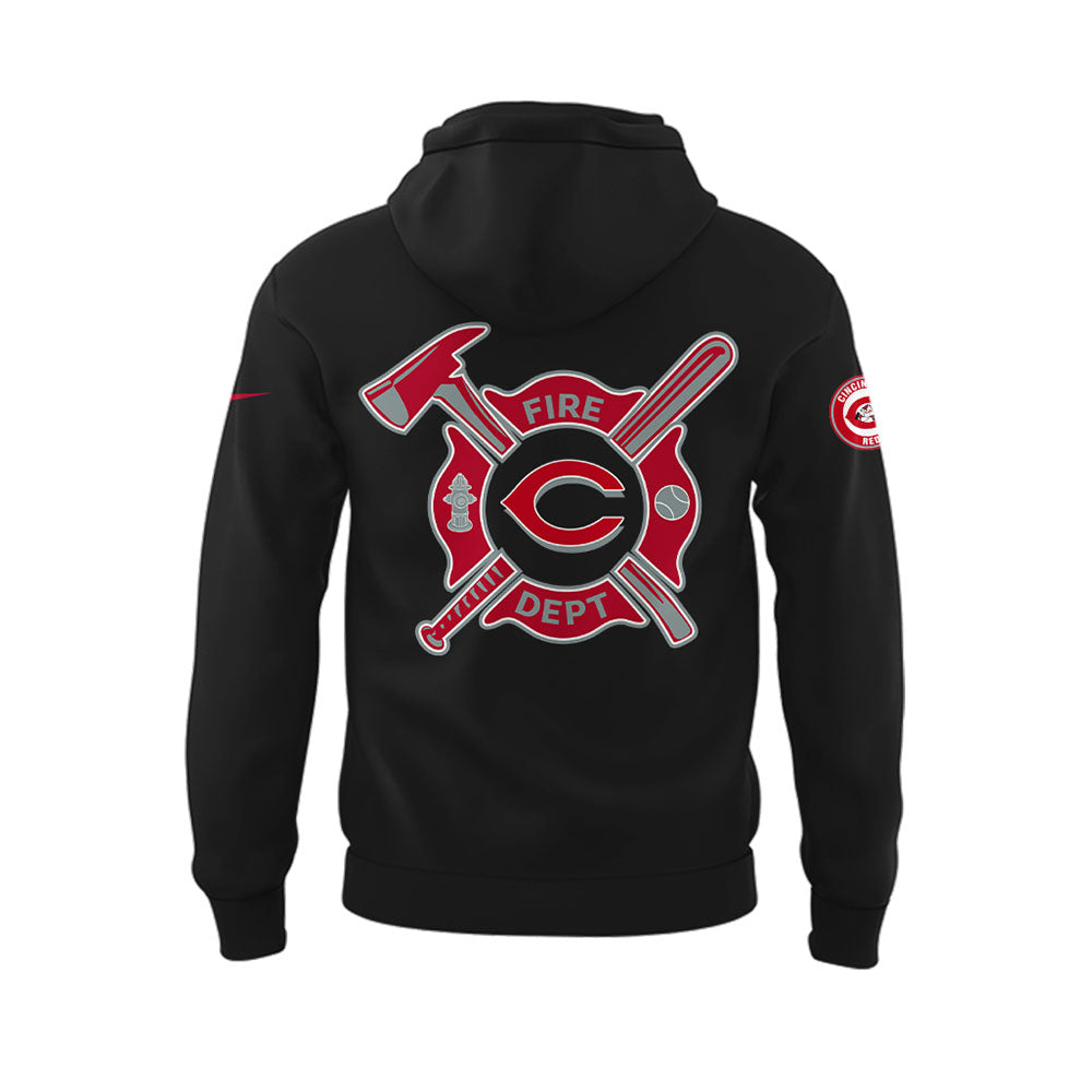 Cincinnati Reds x Firefighter Appreciation Night Hoodie