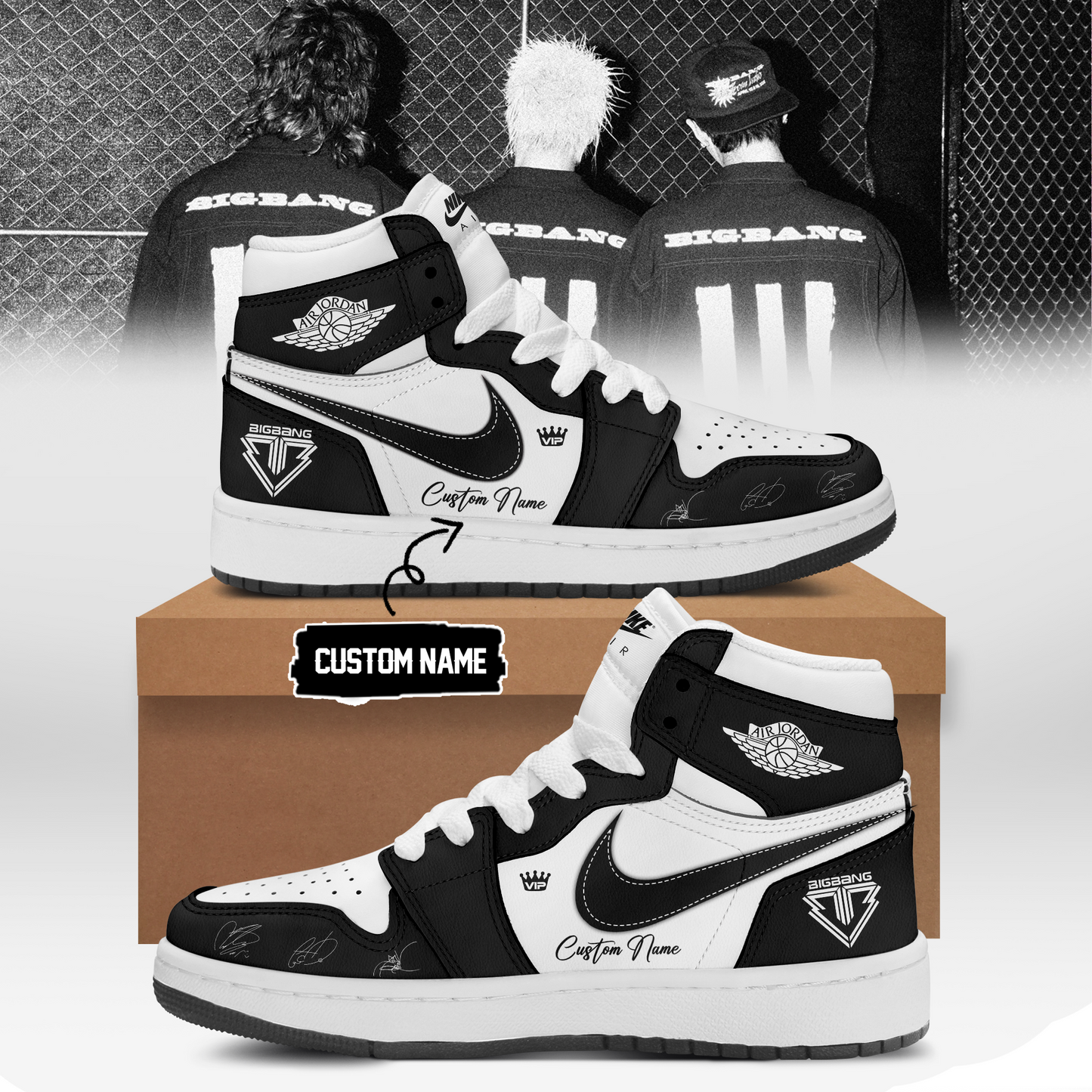 BIGBANG Shoes Design 3 - Streetwear Sneakers