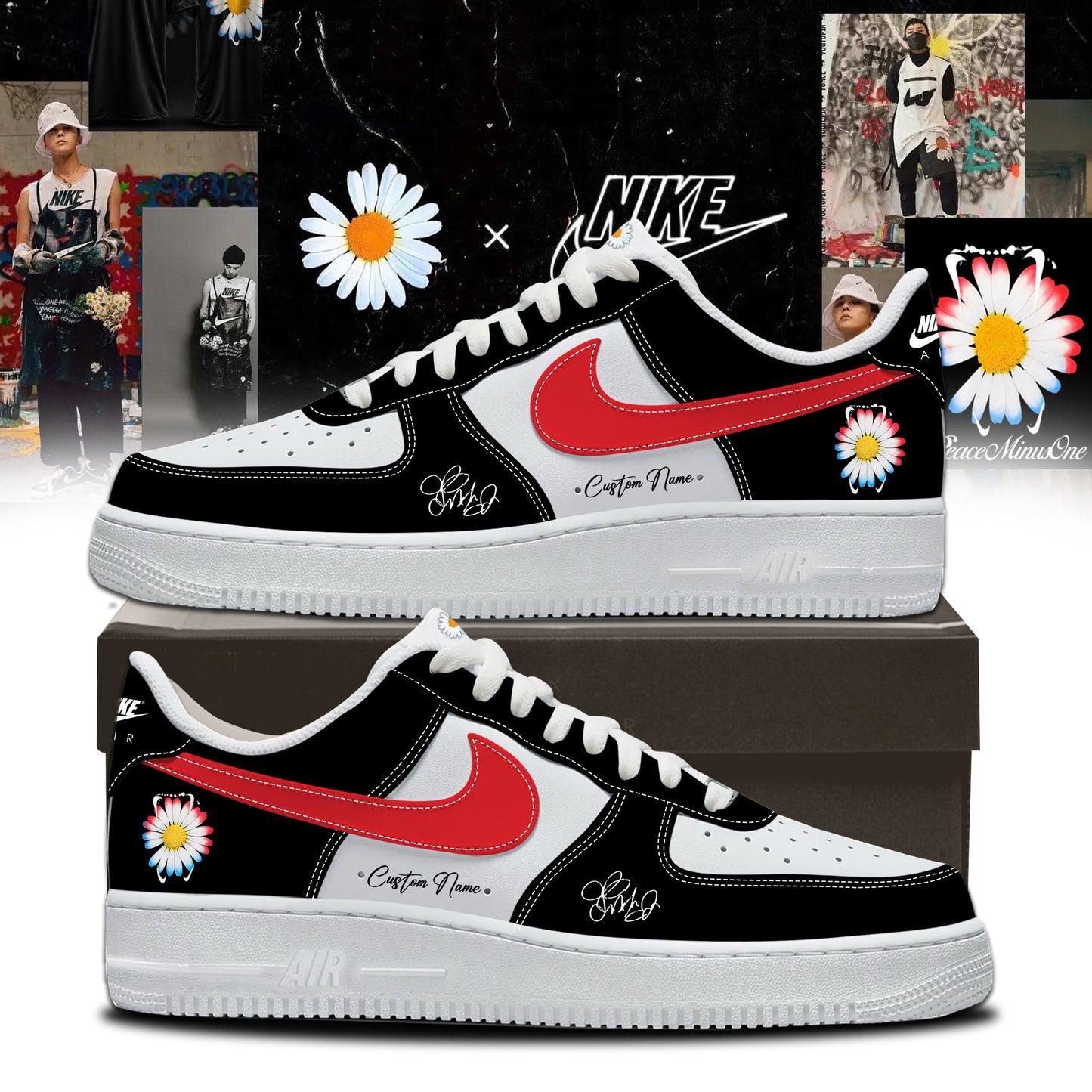 G-Dragon PEACEMINUSONE Shoes Design 6 - Streetwear Collection