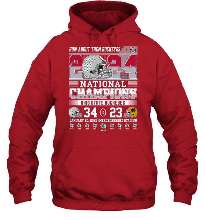 Ohio State Buckeyes Shirt National Champions Limited Edition