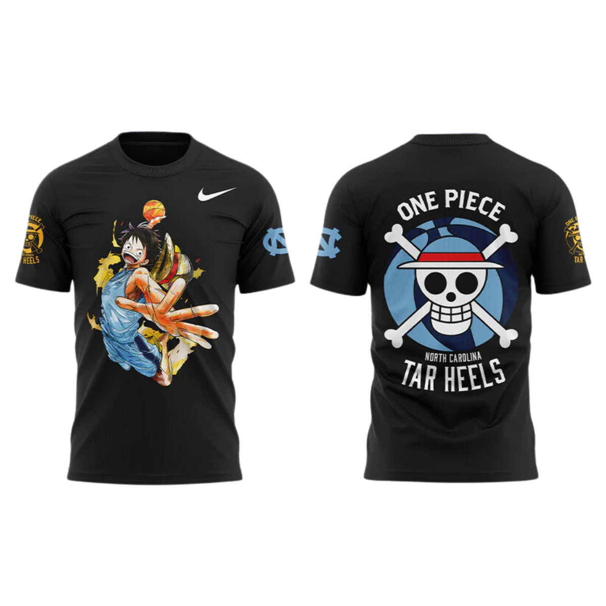 Welcome Luffy are joining the UNC Basketball T-Shirt - Carolina Tar Heels Shirt
