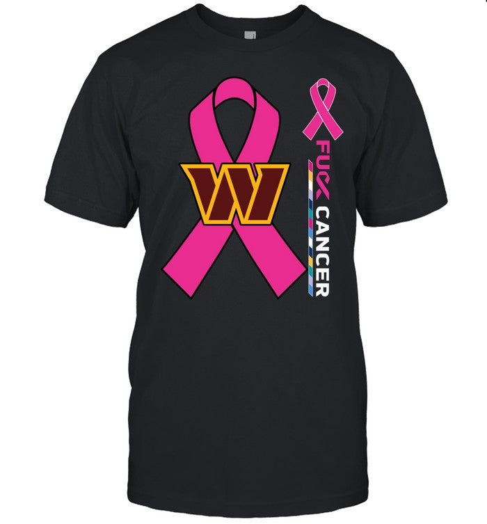 Washington Commanders F Cancer Shirt