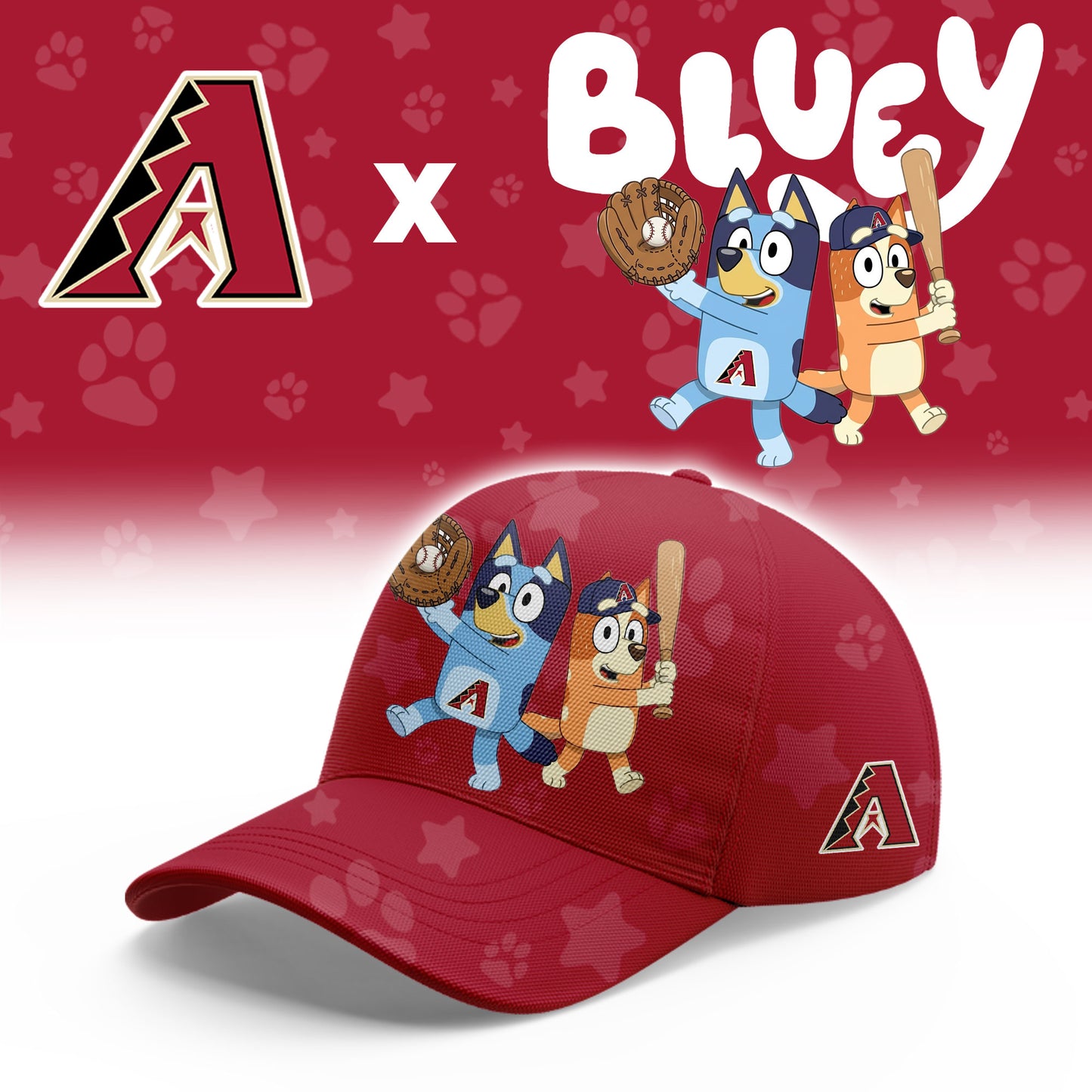 Arizona Diamondbacks Bluey Night Game Limited T-Shirt