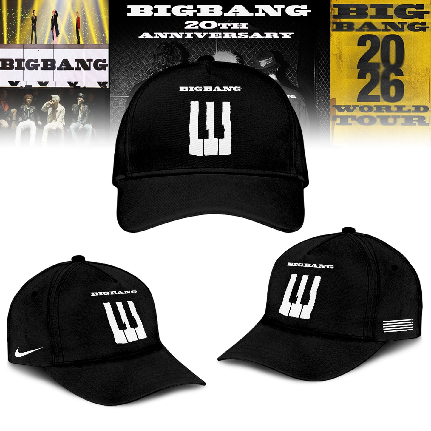 BIGBANG Vintage Hoodie - Korean Fashion