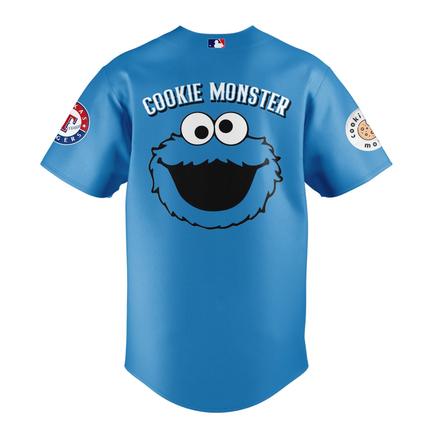 Texas Rangers X Cookie Monster Baseball Jersey Limited Edition
