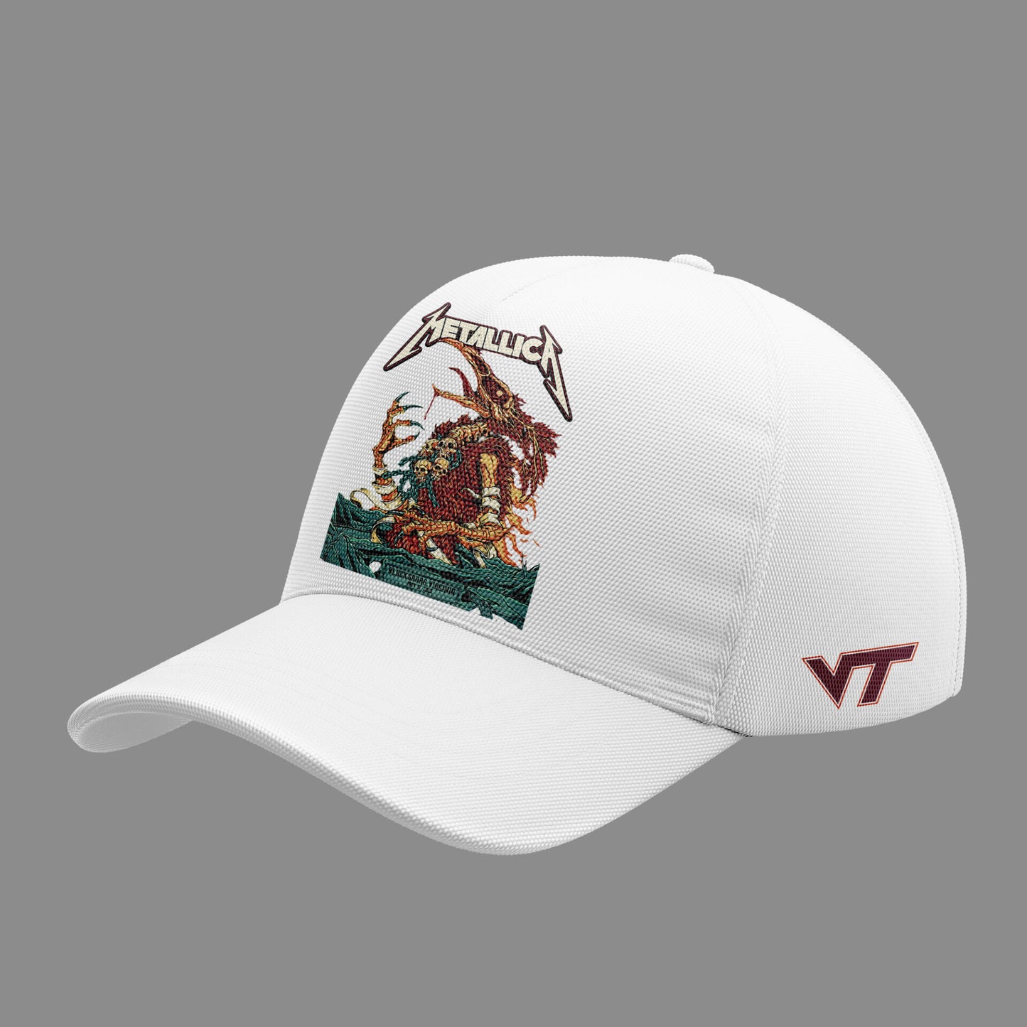Virginia Tech Music Concert White T-Shirt - Exit Light Enter Night Shirt