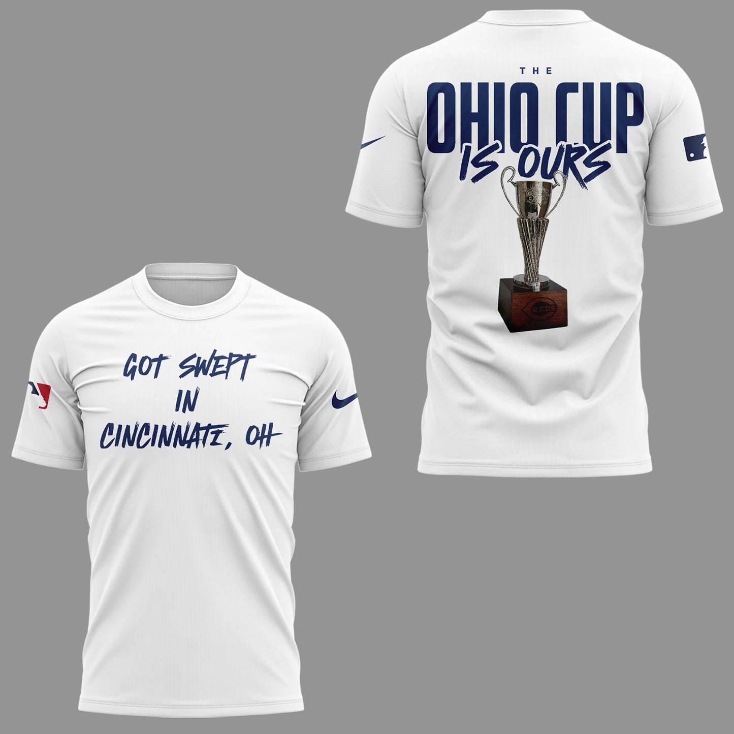 Limited Edition Reds "Got Swept In Cincinnati" 2025 T-Shirt