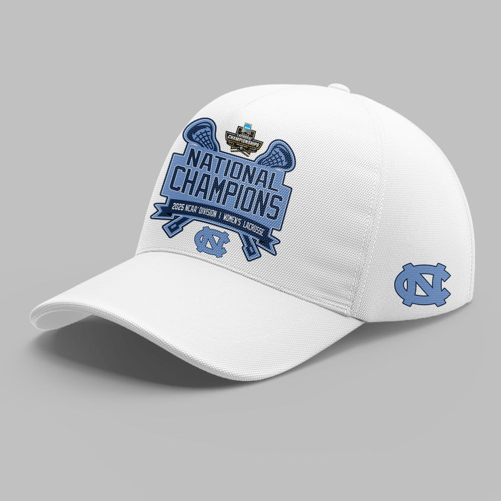 UNC Women's Lacrosse x National Champions T-Shirt - North Carolina Tar Heels Shirt NC 03