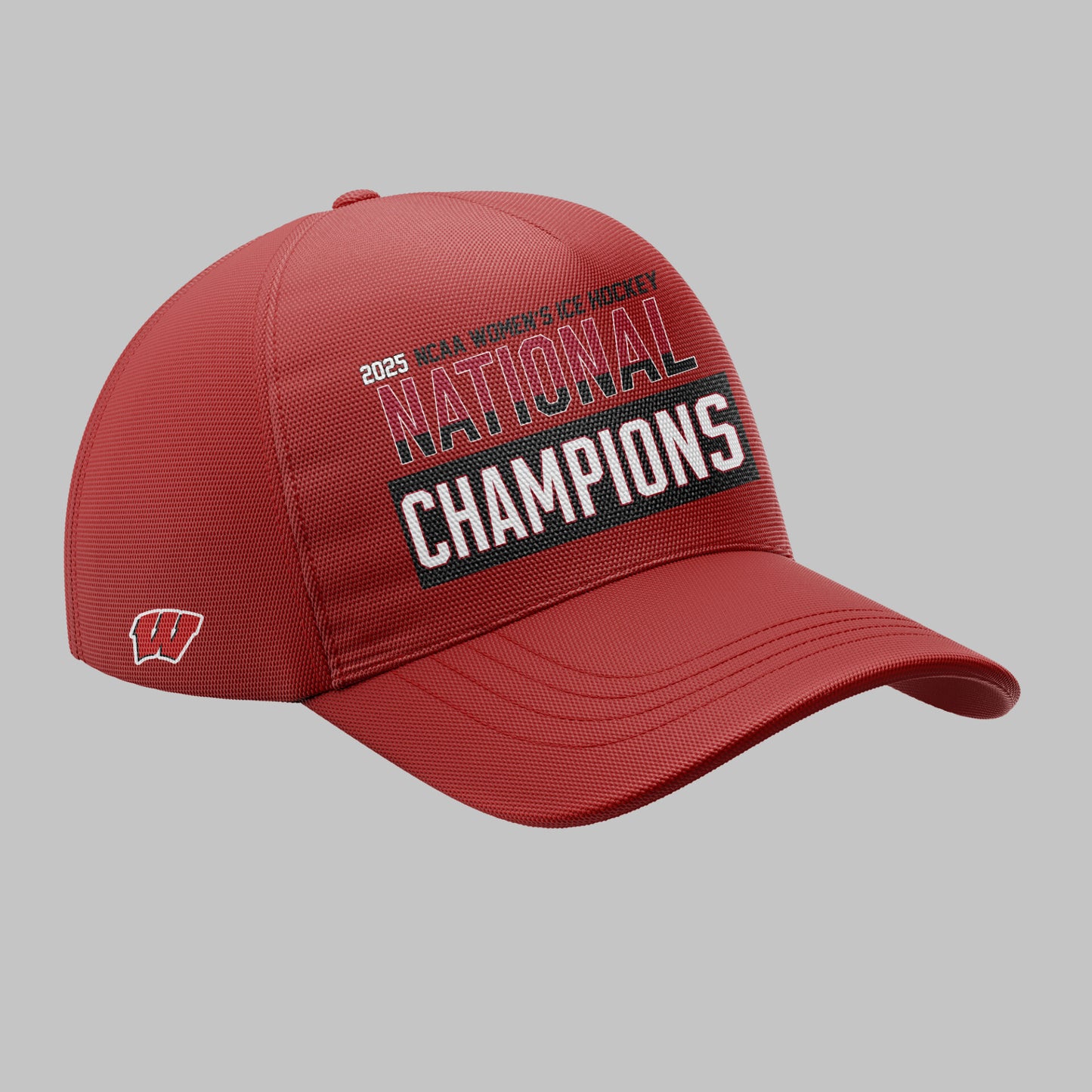 Wisconsin Badgers 2025 Women's Hockey Tournament Champions Hoodie-ND03242512