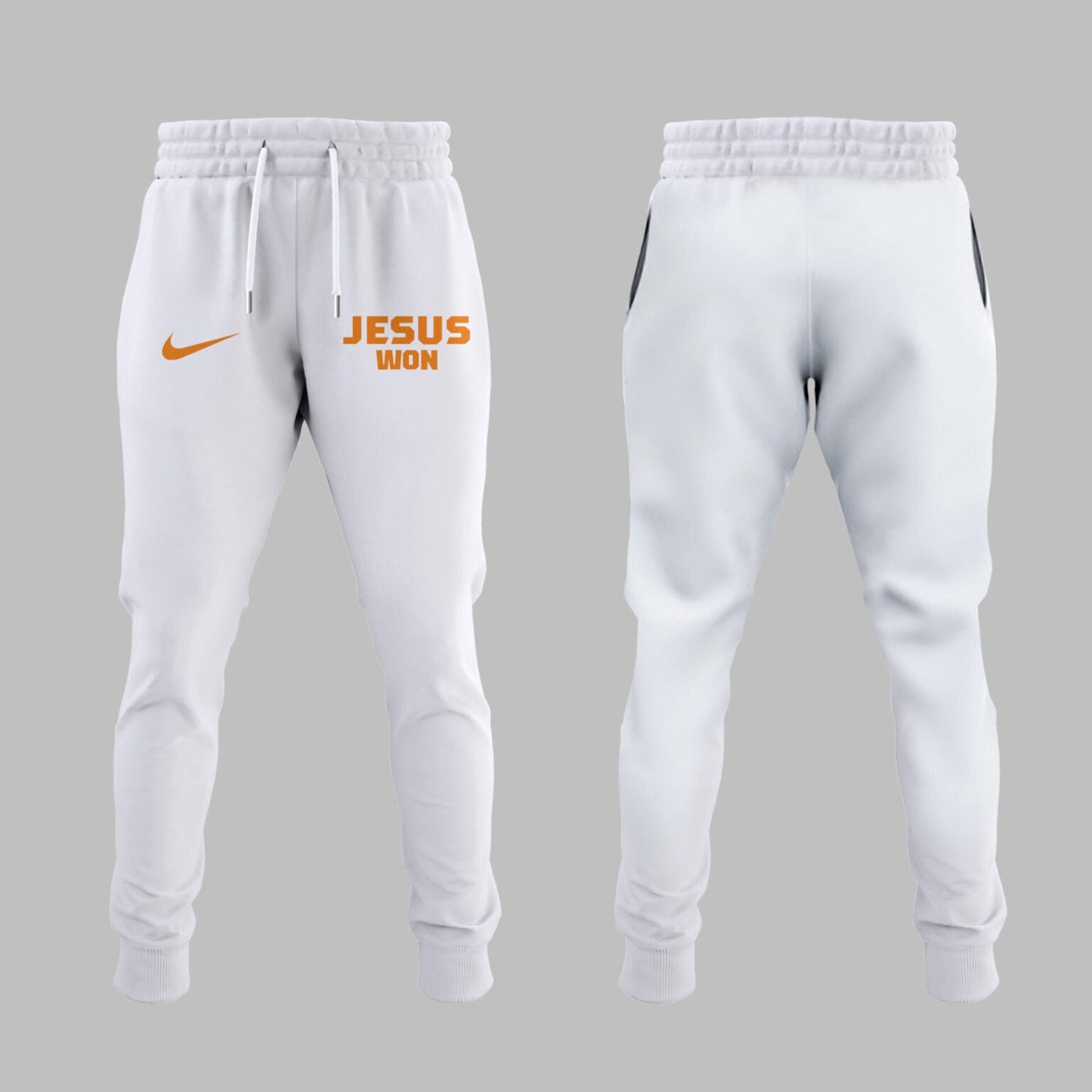 Tennessee Baseball JESUS WON Jersey White - Vols Baseball Jersey
