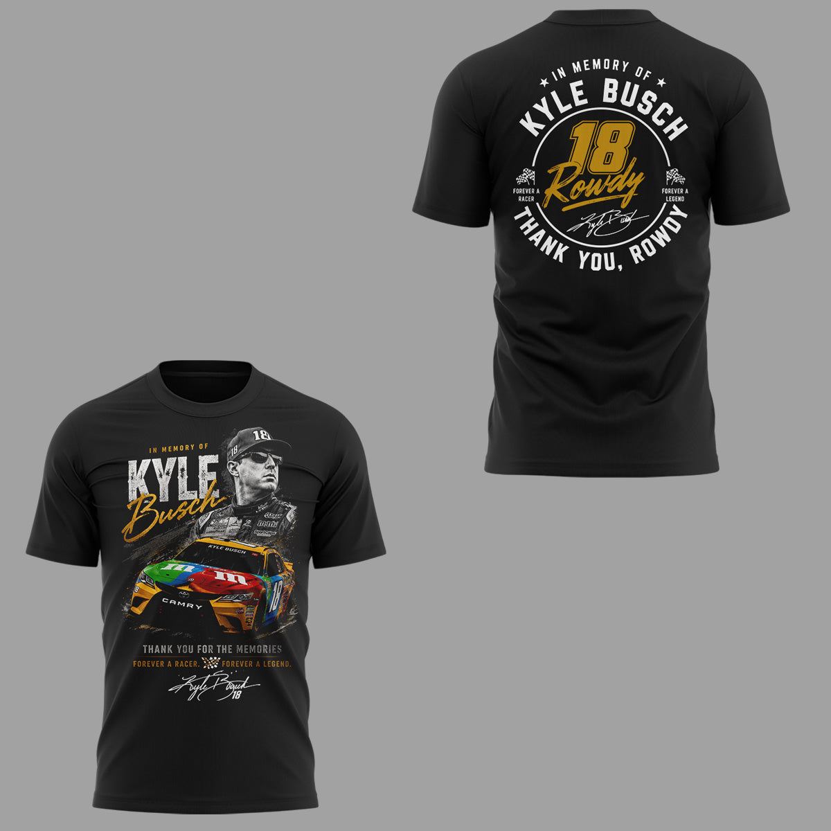 Limited Edition Rowdy Forever Racing Tribute Shirt | PX92