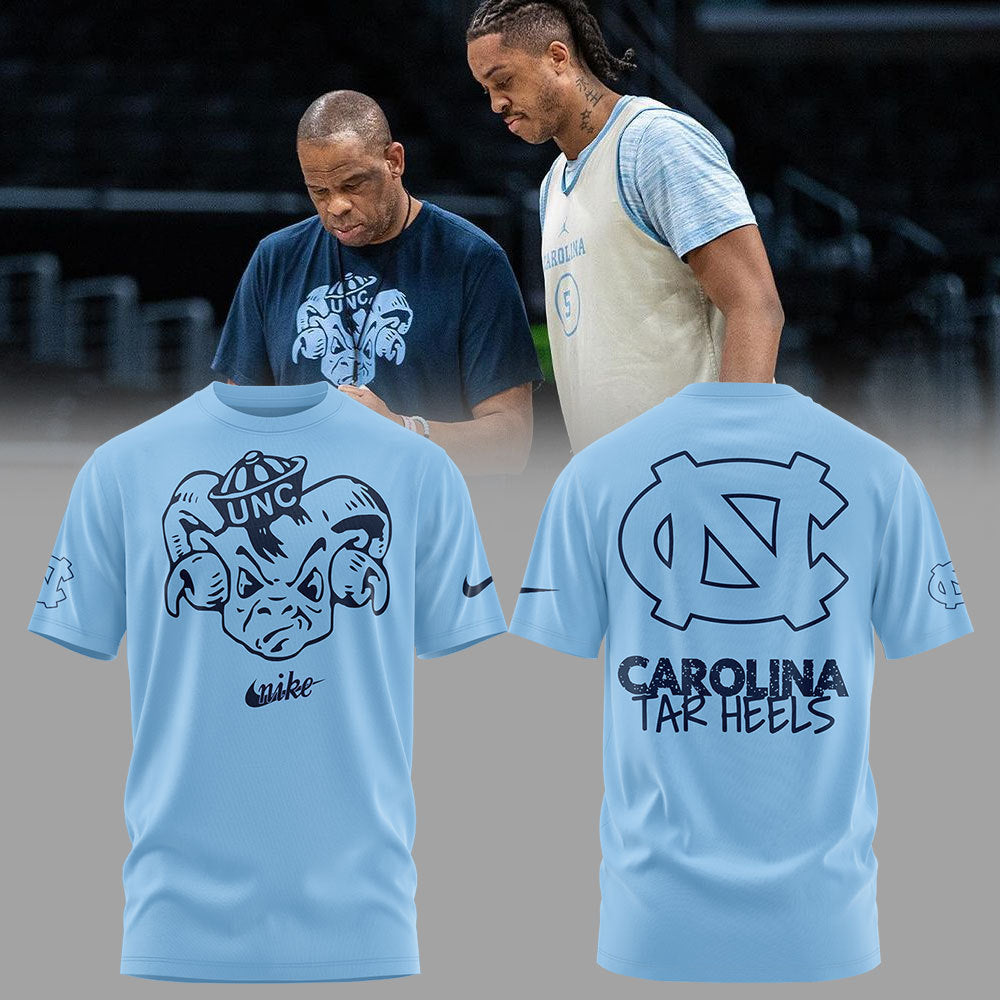 .Limited Edition UNC Basketball T-Shirt - - Carolina Tar Heels Shirt