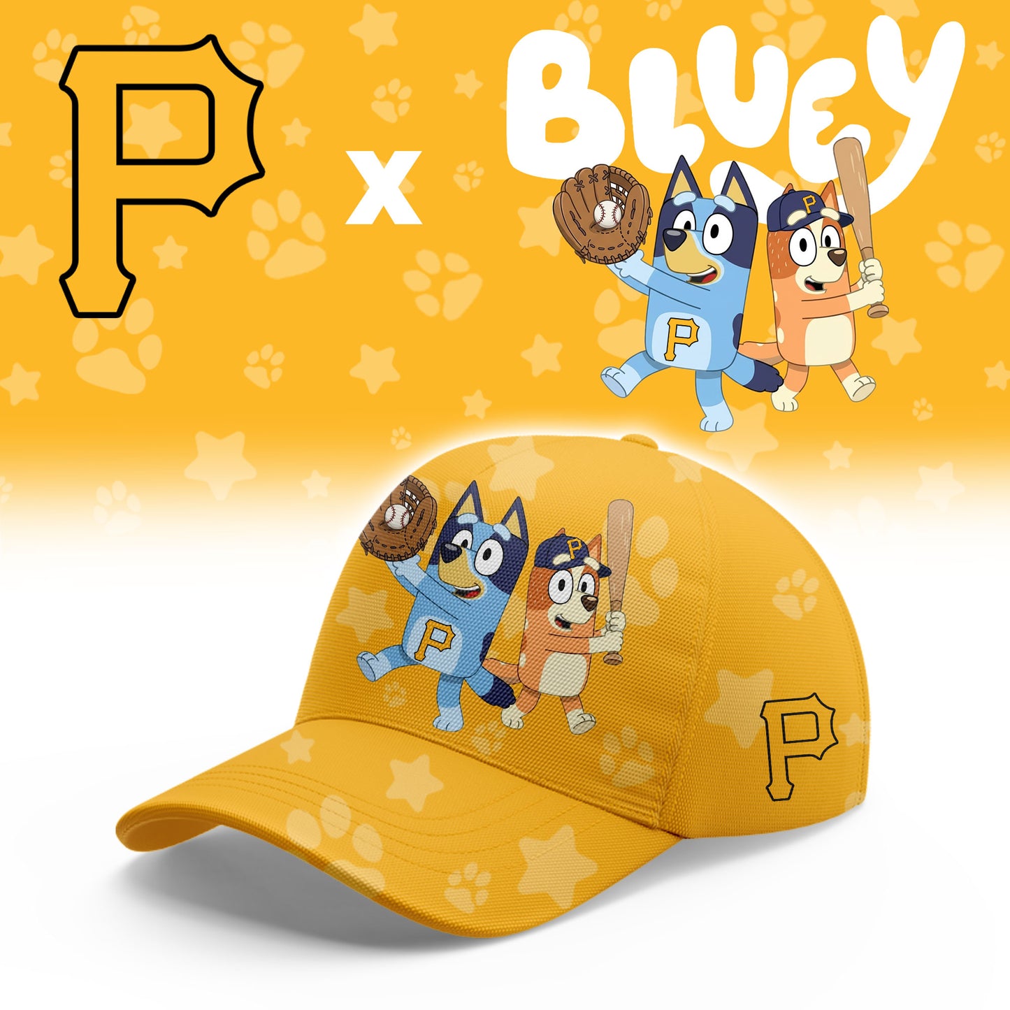 Pittsburgh Pirates Bluey Night Game Limited T-Shirt