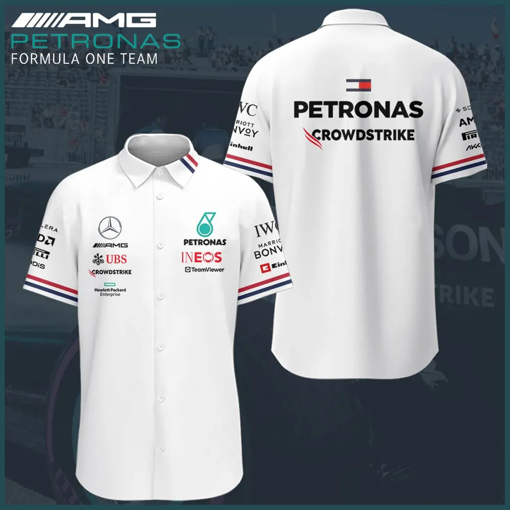 High Quality Men's Mercedes Polo Shirt