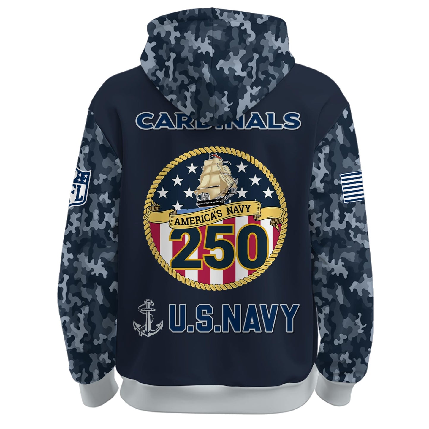 ARI-Navy 250th Birthday Hoodie Limited Edions