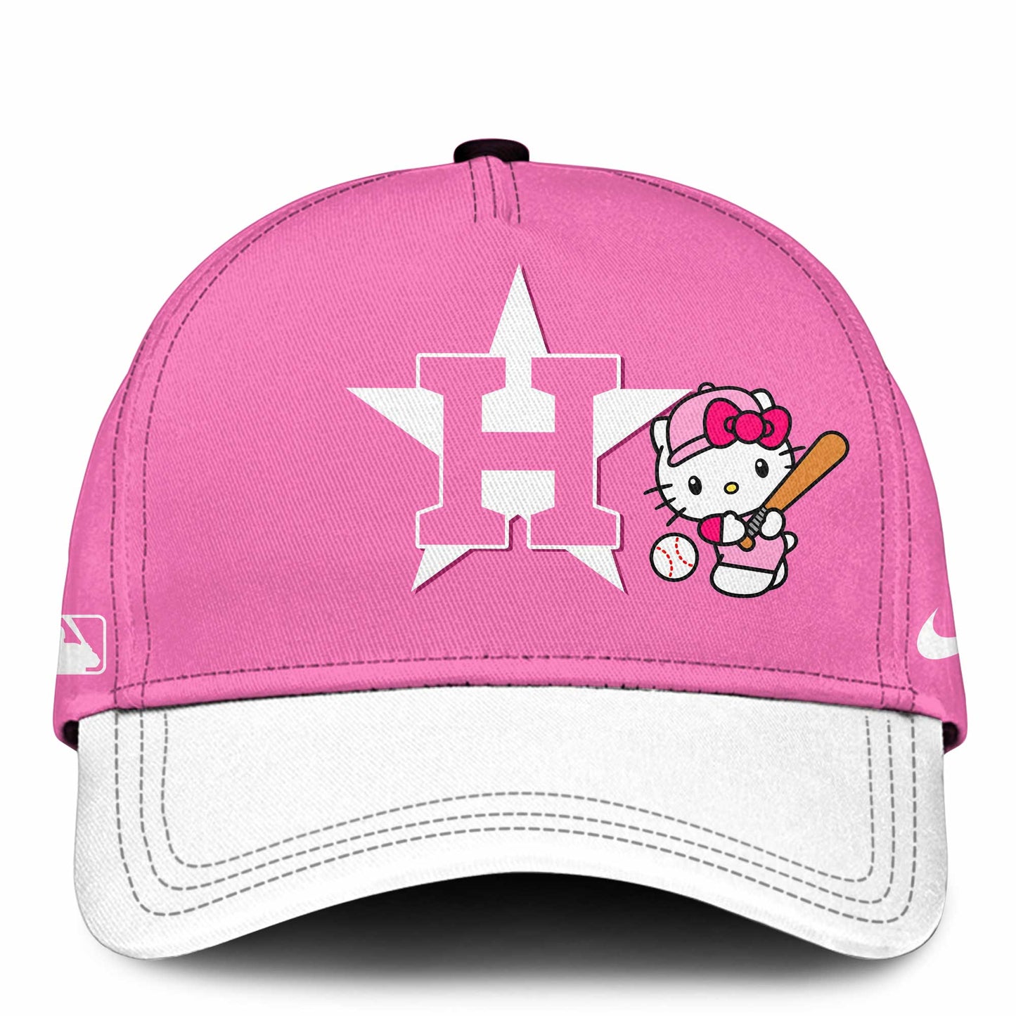 Houston Astros Hello Kitty 2026 Jersey Baseball White Pink