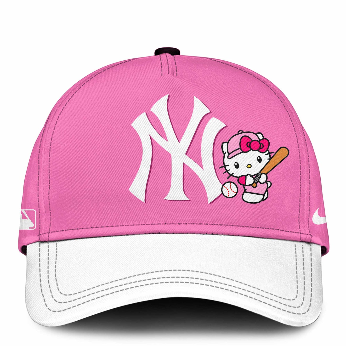 New York Yankees Hello Kitty 2026 Jersey Baseball White Pink