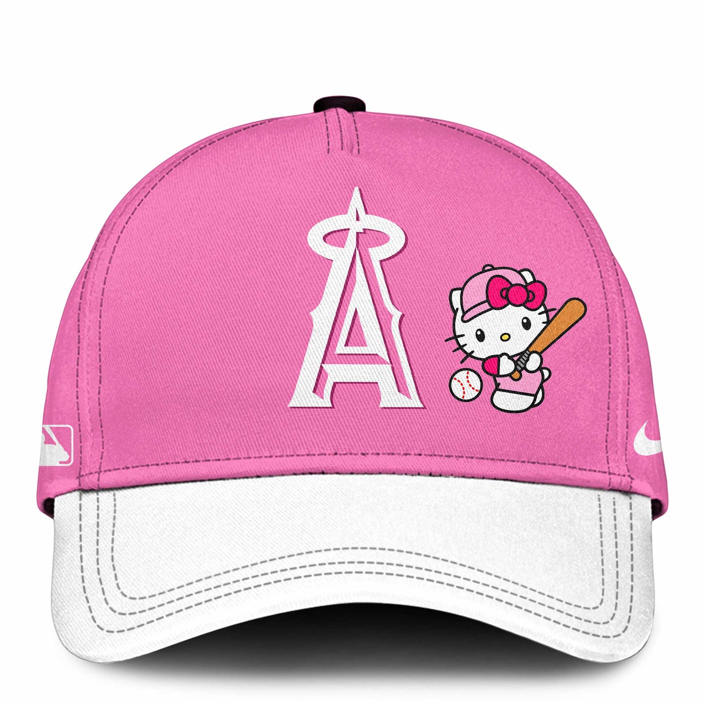Los Angeles Angels Hello Kitty 2026 Jersey Baseball White Pink