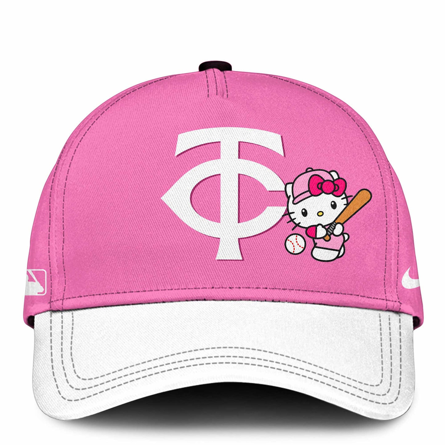 Minnesota Twins Hello Kitty 2026 Jersey Baseball White Pink