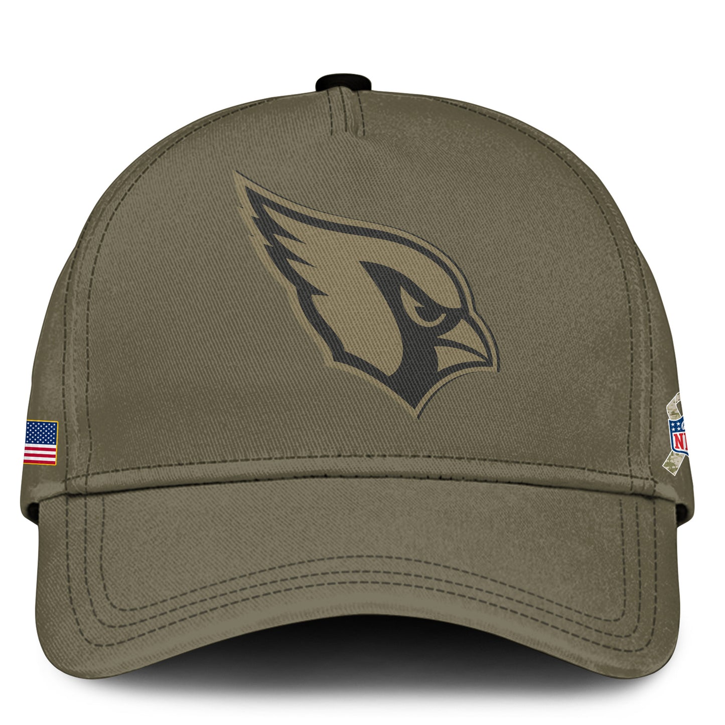 Arizona Cardinals Olive 2025 Salute to Service Hoodie