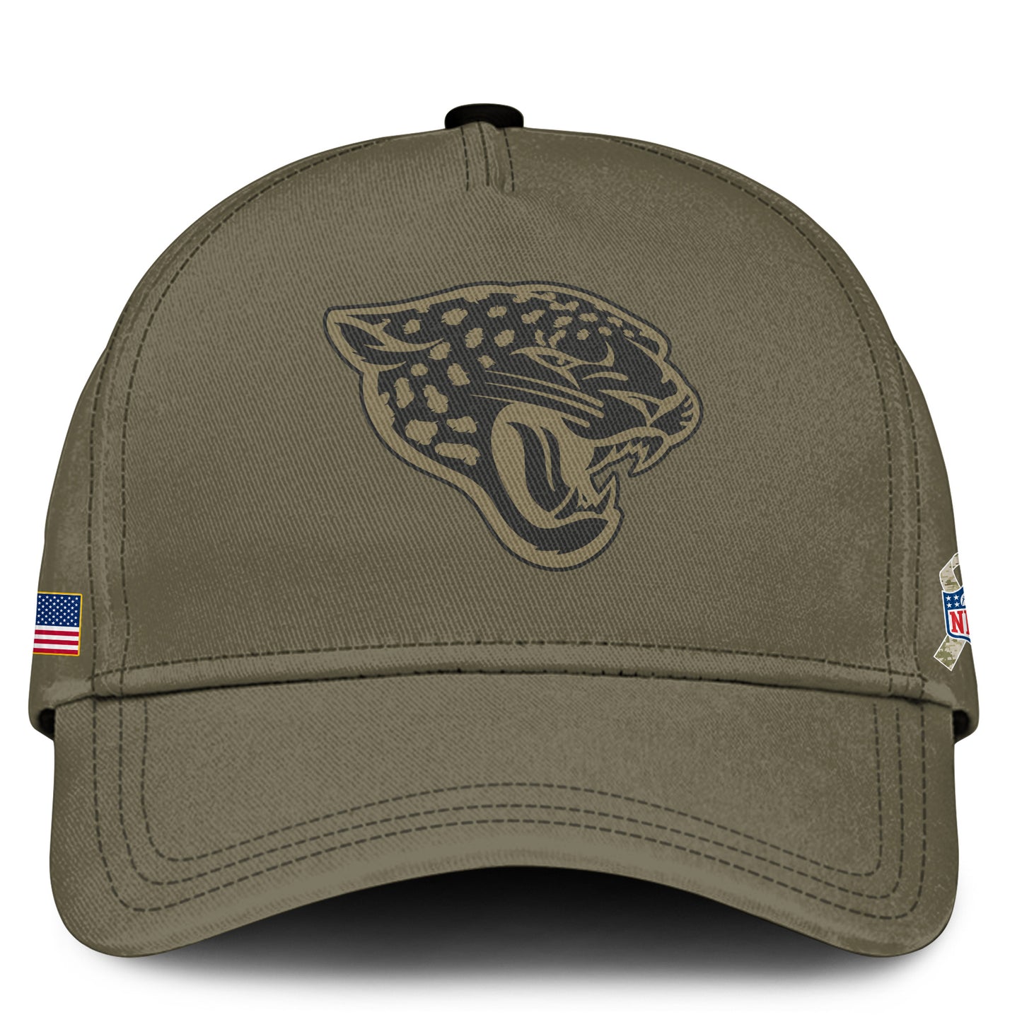 Jacksonville Jaguars Olive 2025 Salute to Service Hoodie