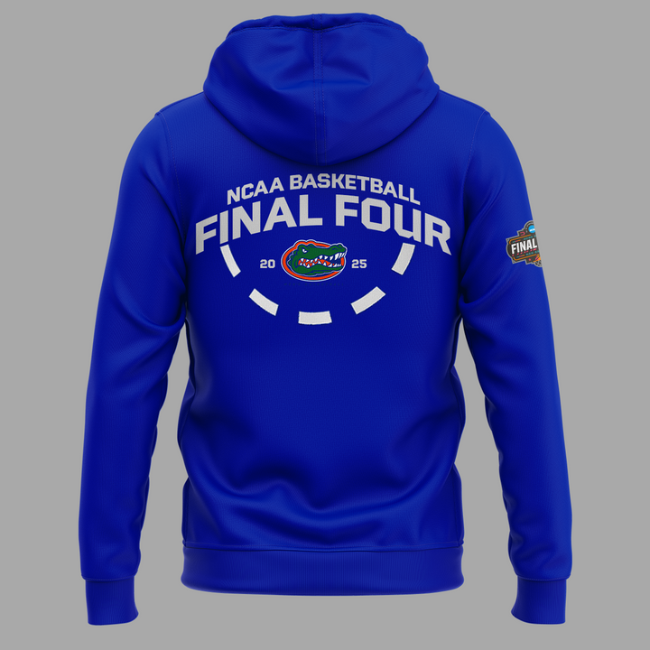 Florida Gators Hoodie Royal Blue - Men’s Basketball WEST REGIONAL CHAMPIONS 2025 Final Four Shirt