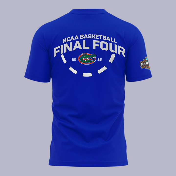 Florida Gators T-Shirt Royal Blue - Men’s Basketball WEST REGIONAL CHAMPIONS 2025 Final Four Shirt (Copy)