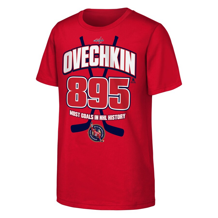 Alexander Ovechkin Washington Capitals T-Shirt - Washington Capitals 895 Red T-Shirt