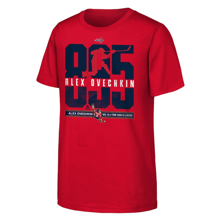 Alexander Ovechkin Washington Capitals T-Shirt - Washington Capitals 895 Red T-Shirt