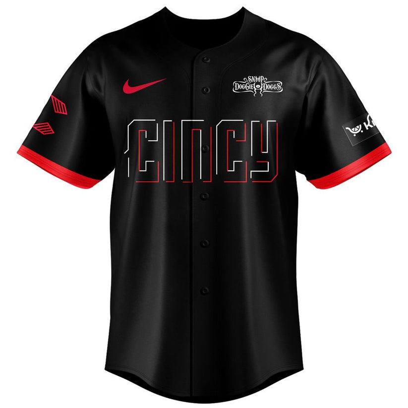 Cincinnati Reds Baseball Jersey x Snoop Dogg Post-game Concert