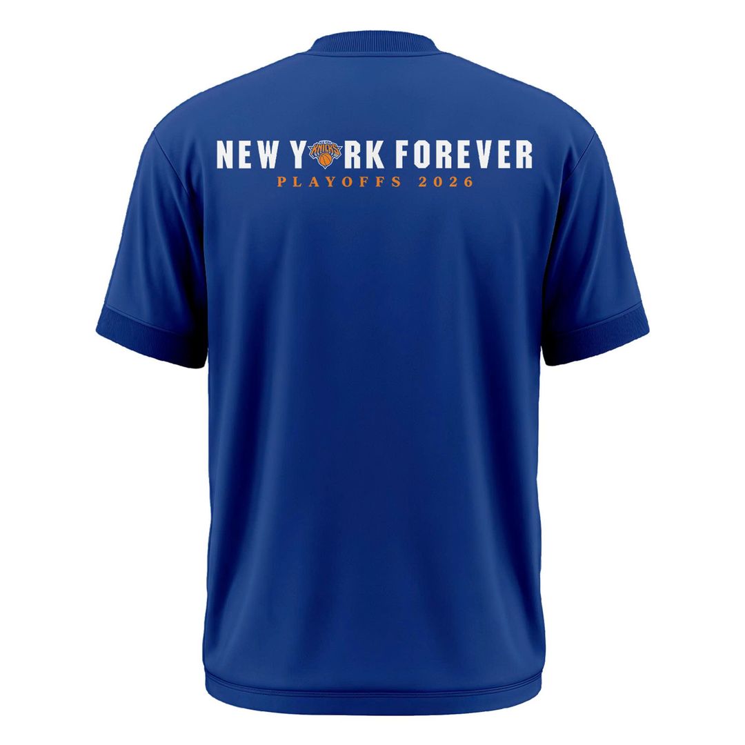 2026 Exclusive T-Shirt NEW YORK KNICKS Playoffs Round 2 | GE51
