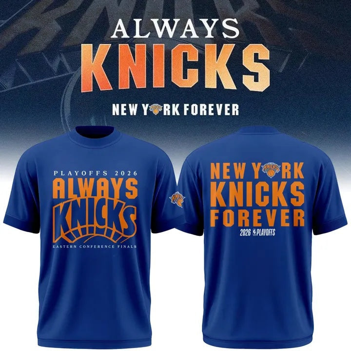 New York Knicks Always Knicks Playoffs Limited Shirt | TI17