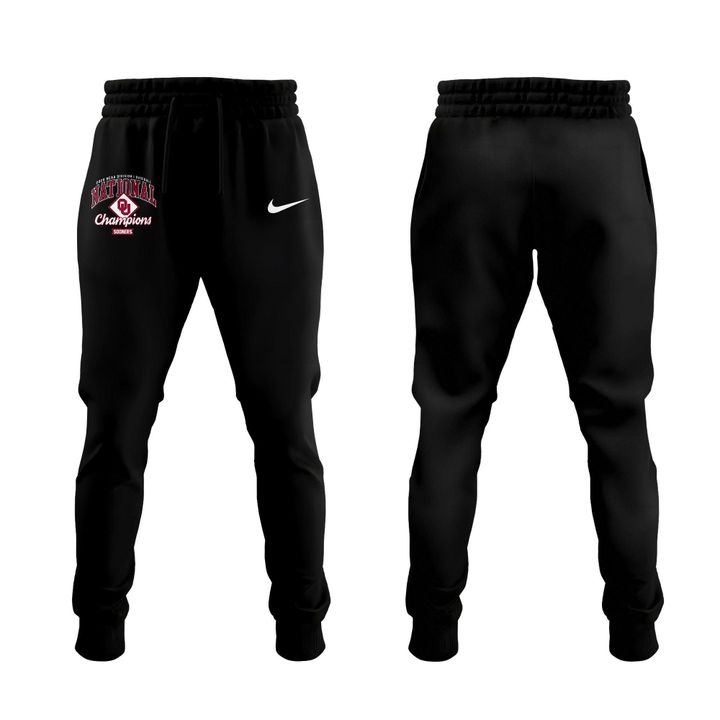 Men's Champion Black Oklahoma Sooners 2026 NCAA Baseball Men's College World Series Champions Locker Room T-Shirt