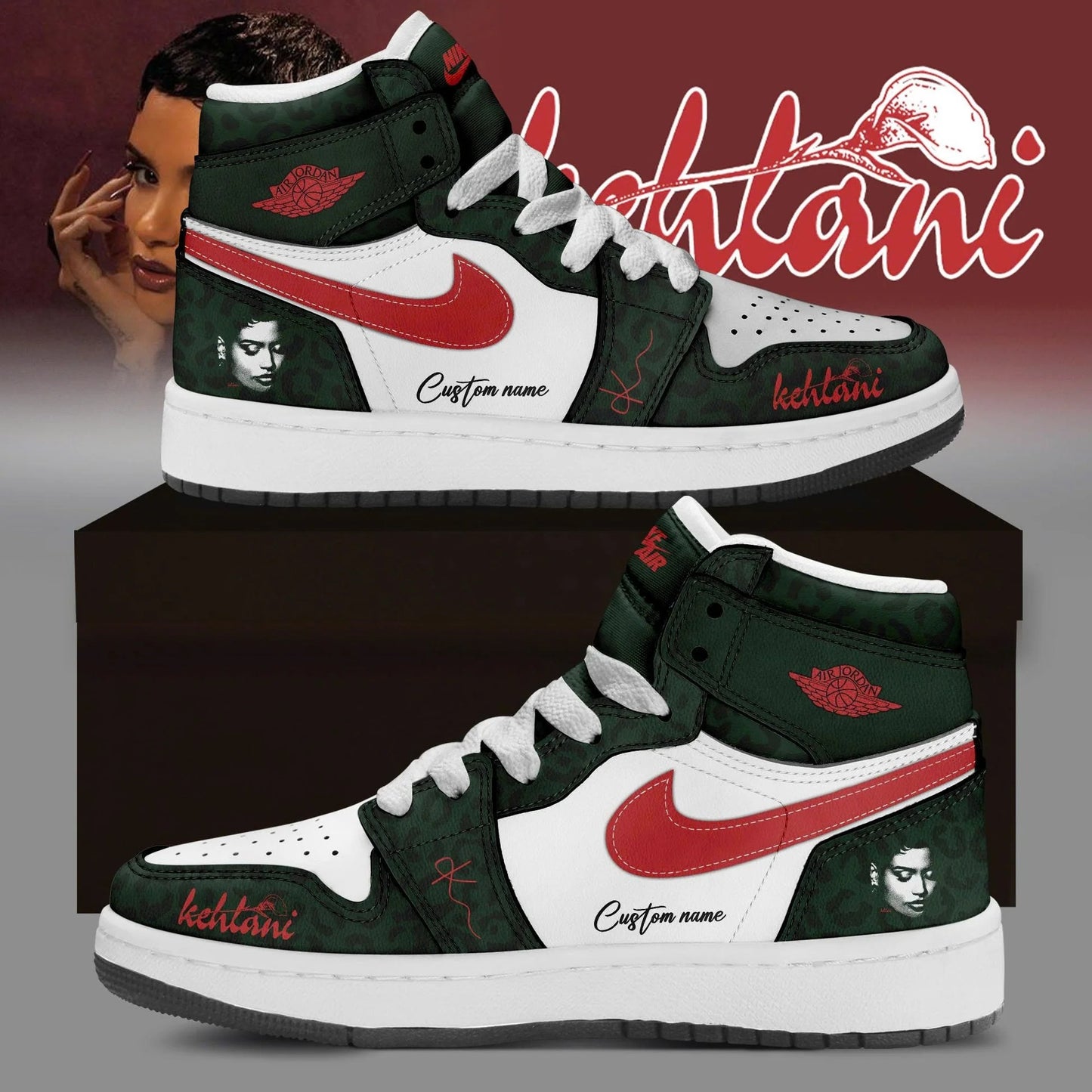 Kehlani World Tour 2026 Air Jordan 1 Limited Edition V3 | EM42