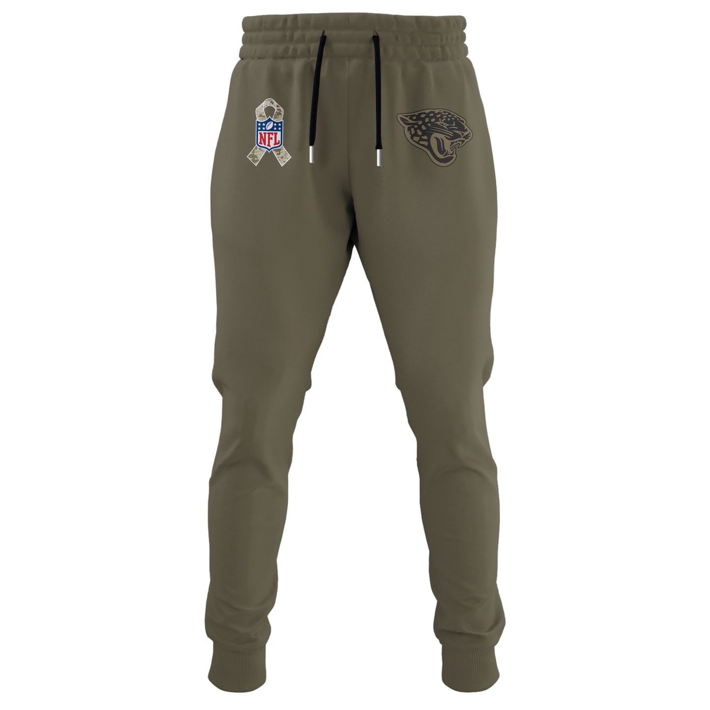 Jacksonville Jaguars Olive 2025 Salute to Service Hoodie