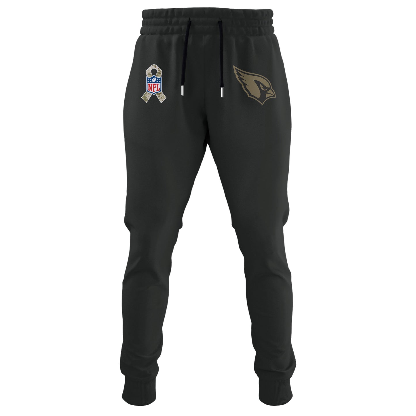 Arizona Cardinals Black 2025 Salute to Service Hoodie