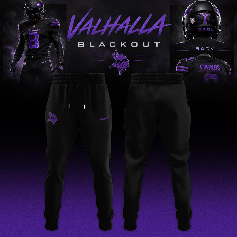 Minnesota Vikings ‘Black Out’ 2026 Special Edition Hoodie