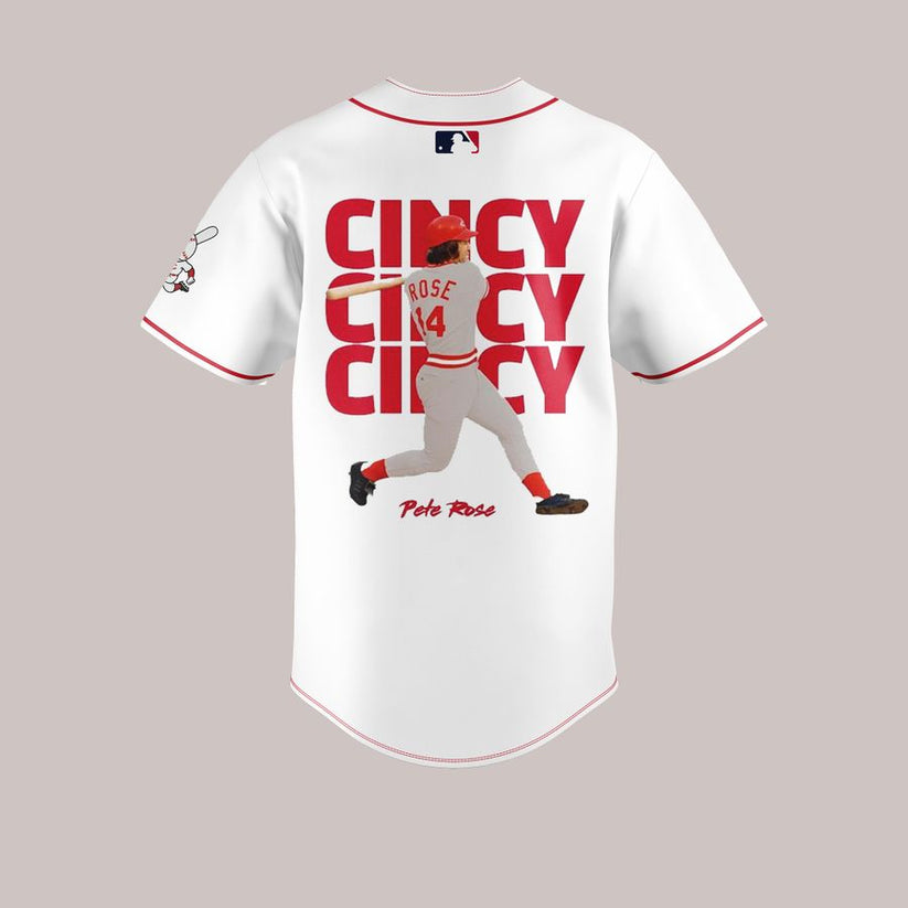 Cincinnati Reds Baseball Jersey x x 2025 Pete Rose Night