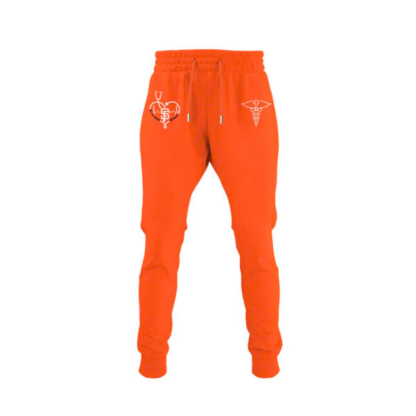 San Francisco Giants Baseball Orange Hoodie For Nurses Night 2025 Season