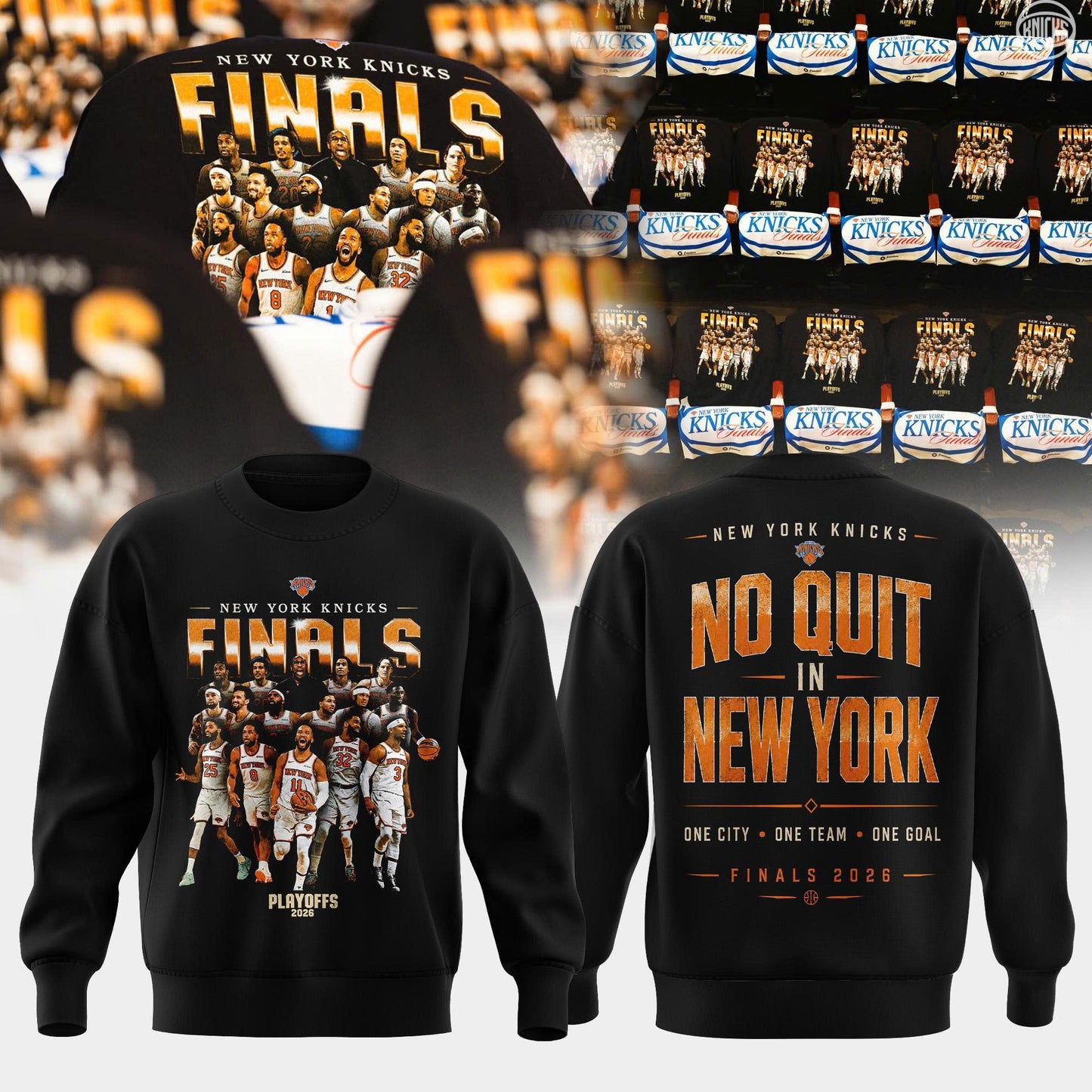 No Quit In New York - Finals 2026 Sweatshirt