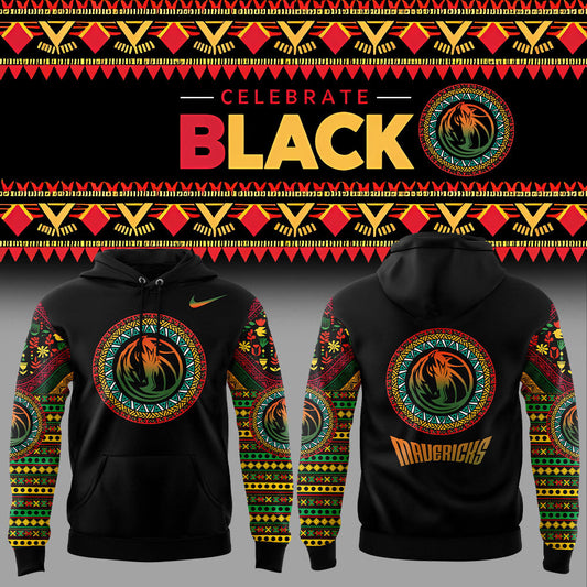 Dallas Mavericks Black History Month Black Hoodie