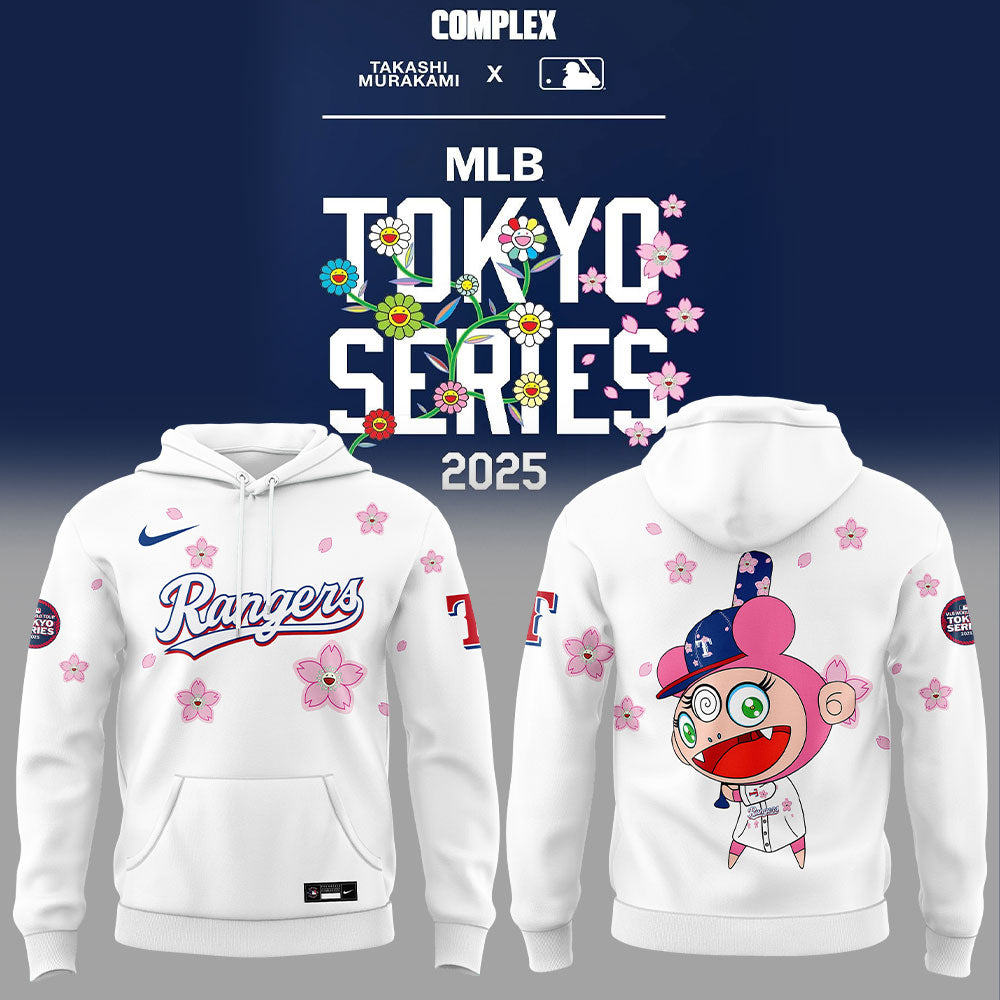 Texas Rangers Takashi Murakami x  World Tour Tokyo Series Hoodie