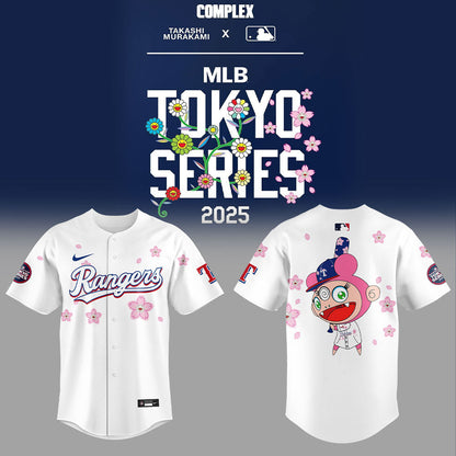 Texas Rangers Takashi Murakami x  World Tour Tokyo Series Jersey
