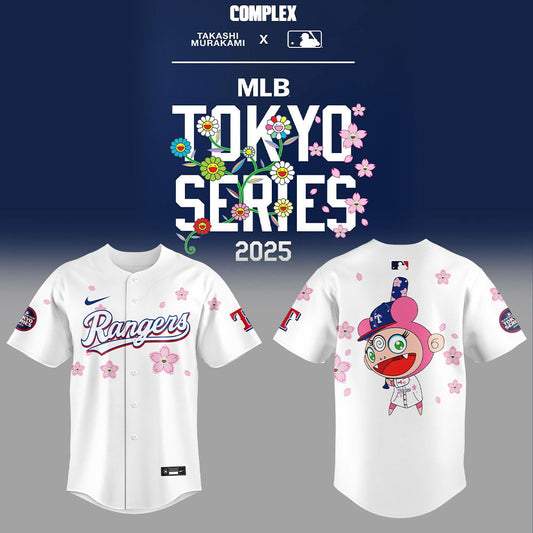Texas Rangers Takashi Murakami x  World Tour Tokyo Series Jersey
