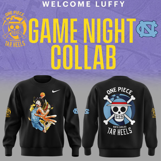 Welcome Luffy are joining the UNC Sweatshirt -  - Carolina Tar Heels Shirt