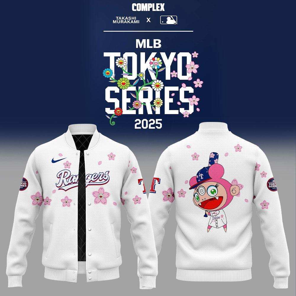 Texas Rangers Takashi Murakami x  World Tour Tokyo Series Jacket