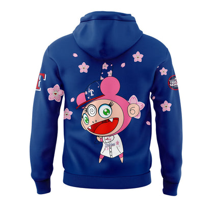 Texas Rangers Takashi Murakami x  World Tour Tokyo Series V2 Hoodie