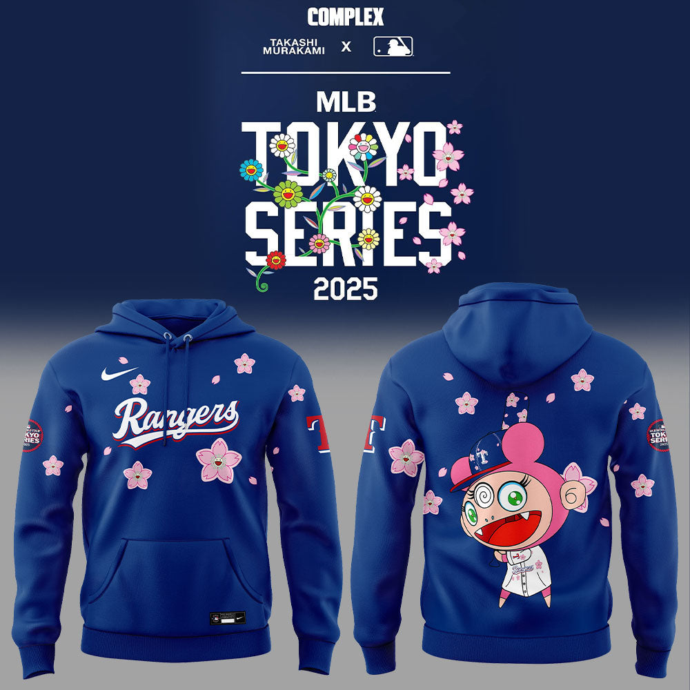Texas Rangers Takashi Murakami x  World Tour Tokyo Series V2 Hoodie